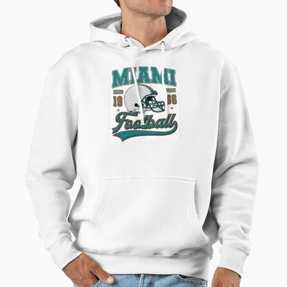 Miami Dolphins Hoodie - Trendy Graphic Unisex - T-Shirt, Sweatshirt, Hoodie
