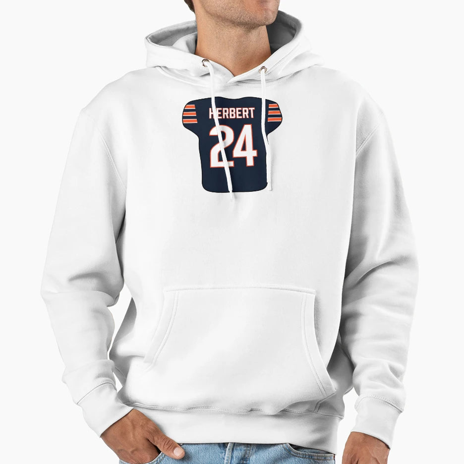 Khalil Herbert Jersey Hoodie - Fun Novelty Design Unisex - T-Shirt, Sweatshirt, Hoodie