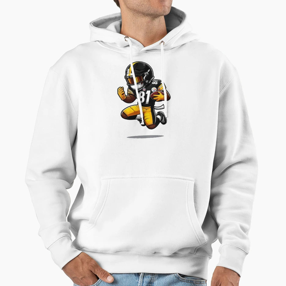 Steelers Football Gift T-Shirt - Custom Art Print for Adults - T-Shirt, Sweatshirt, Hoodie
