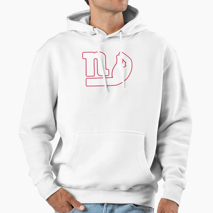 Hand Gesture Ny Hoodie - Minimalist Print Unisex - T-Shirt, Sweatshirt, Hoodie