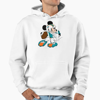 Miami Dolphins Logo Hoodie - Novelty Apparel Men Women - T-Shirt, Sweatshirt, Hoodie