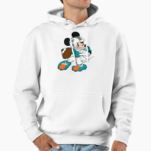 Miami Dolphins Logo Hoodie - Novelty Apparel Men Women - T-Shirt, Sweatshirt, Hoodie