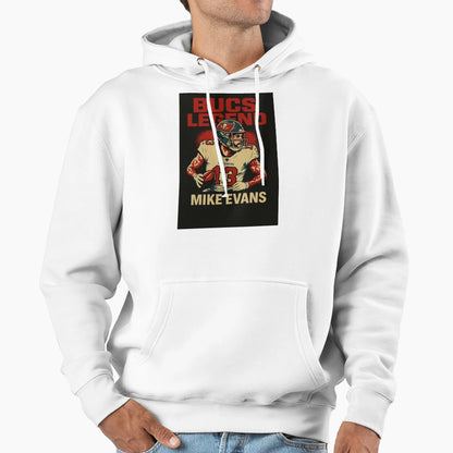 Bucs Legend Hoodie - Graphic Print Unisex - T-Shirt, Sweatshirt, Hoodie