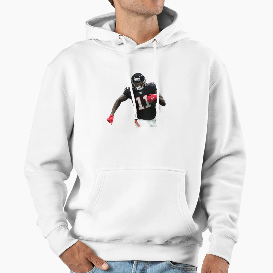 Julio Jones Hoodie - Minimalist Print for Adults - T-Shirt, Sweatshirt, Hoodie