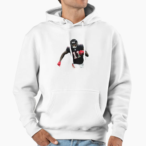 Julio Jones Hoodie - Minimalist Print for Adults - T-Shirt, Sweatshirt, Hoodie