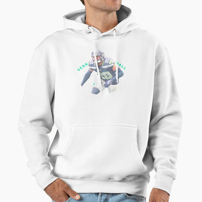Julian Love Seattle Football Player Art Hoodie - Fun Novelty Design Unisex - T-Shirt, Sweatshirt, Hoodie