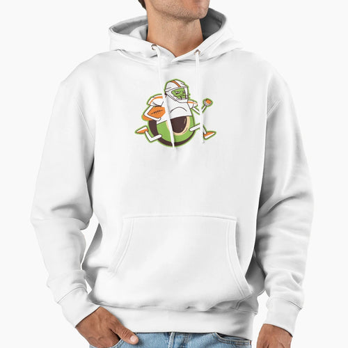 Avocado Soccer Player Playing Soccer Hoodie - Novelty Apparel Men Women - T-Shirt, Sweatshirt, Hoodie