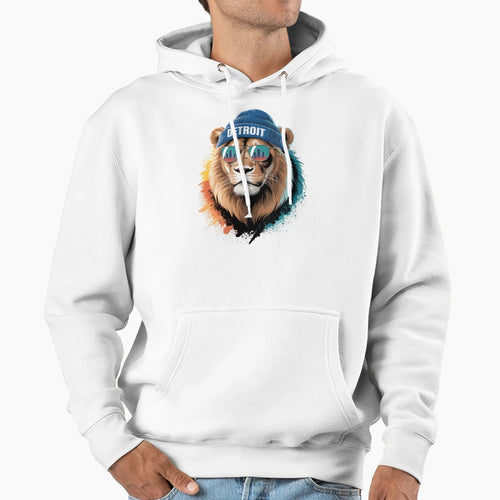 Detroit Lions Hoodie - Graphic Print Men Women - T-Shirt, Sweatshirt, Hoodie