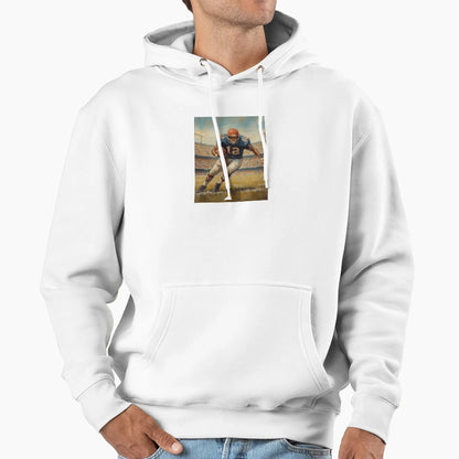 American Football Player Hoodie - Casual Everyday Wear for Adults - T-Shirt, Sweatshirt, Hoodie