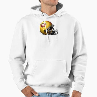 49Ers Helmet Sprite Hoodie - Graphic Print Men Women - T-Shirt, Sweatshirt, Hoodie