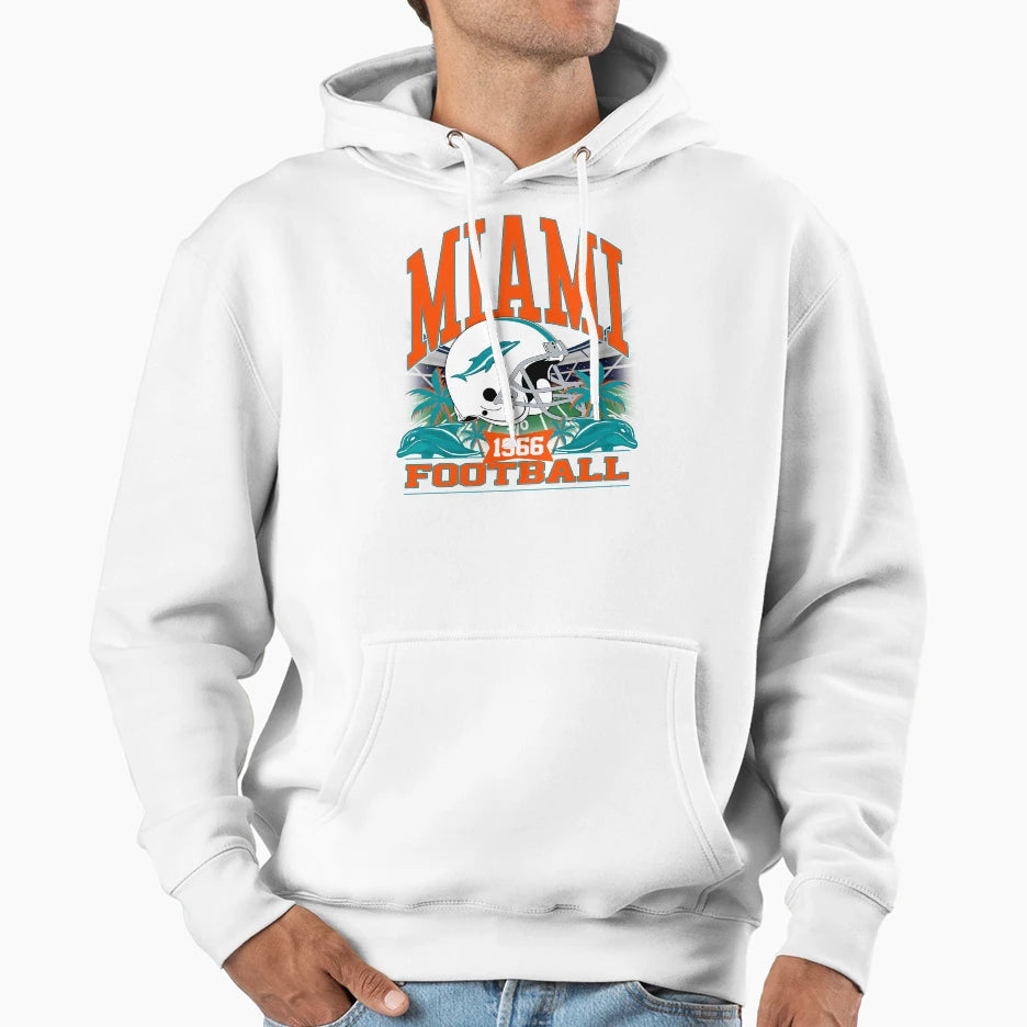 Miami Football Gridiron Legacy V2 Hoodie - Fun Novelty Design Unisex - T-Shirt, Sweatshirt, Hoodie
