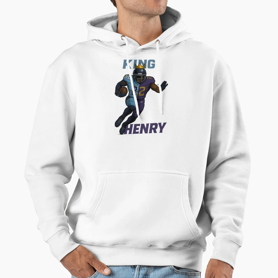 Derrick King Henry Hoodie - Fun Novelty Design Men Women - T-Shirt, Sweatshirt, Hoodie