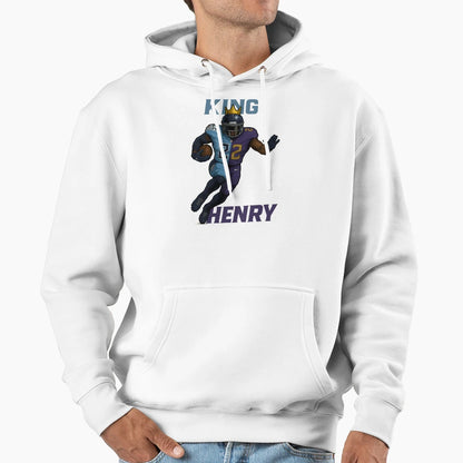 Derrick King Henry Hoodie - Fun Novelty Design Men Women - T-Shirt, Sweatshirt, Hoodie