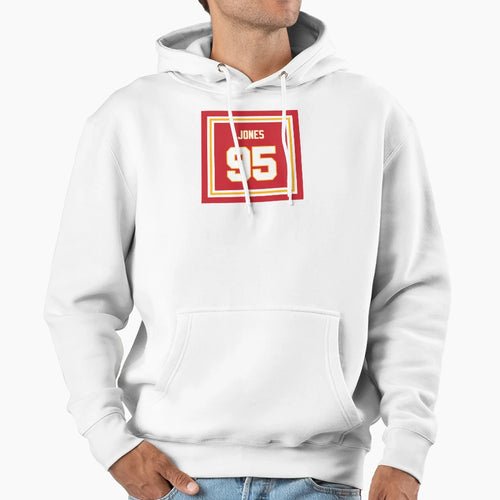 Chris Jones Kansas City Hoodie - Aesthetic Graphic for Adults - T-Shirt, Sweatshirt, Hoodie