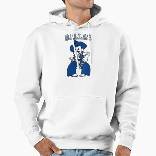 Dallas Hoodie - Minimalist Print Unisex - T-Shirt, Sweatshirt, Hoodie