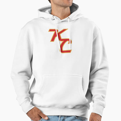 Kc Monograph Chiefs Colors Hoodie - Streetwear Style Men Women - T-Shirt, Sweatshirt, Hoodie