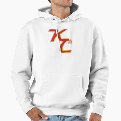 Kc Monograph Chiefs Colors Hoodie - Streetwear Style Men Women - T-Shirt, Sweatshirt, Hoodie
