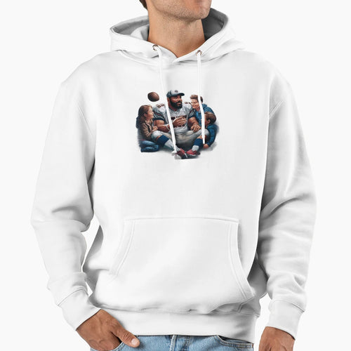 Husband Dad Fantasy Football Legend Hoodie - Casual Everyday Wear Unisex - T-Shirt, Sweatshirt, Hoodie