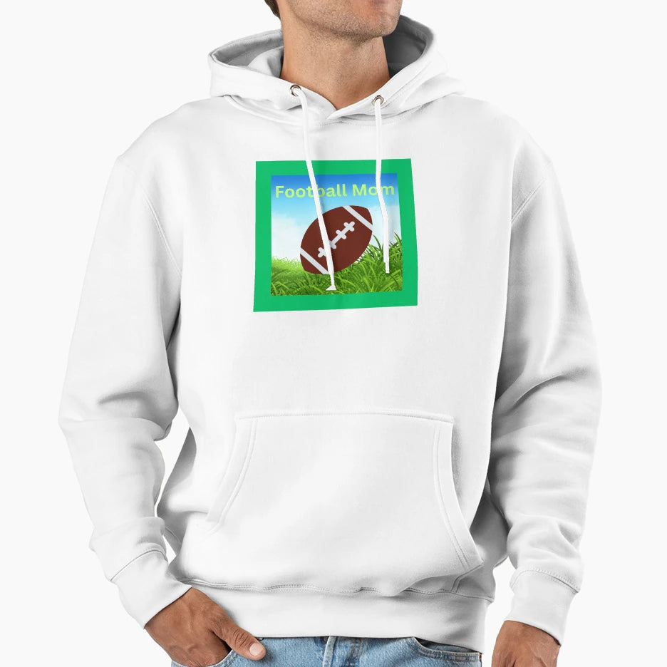 Football Mom Hoodie - Novelty Apparel Men Women - T-Shirt, Sweatshirt, Hoodie