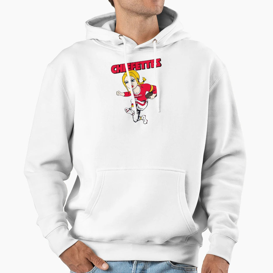 Kansas City Chiefettes Hoodie - Aesthetic Graphic for Adults - T-Shirt, Sweatshirt, Hoodie