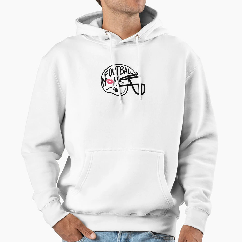 Football Mom Ultimate Football Fan Hoodie - Fun Novelty Design Men Women - T-Shirt, Sweatshirt, Hoodie
