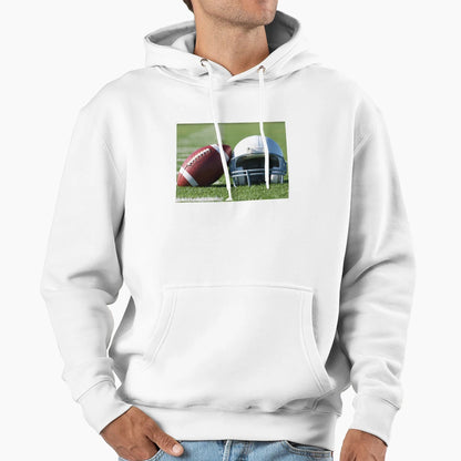 Football Season Is Here Hoodie - Aesthetic Graphic for Adults - T-Shirt, Sweatshirt, Hoodie
