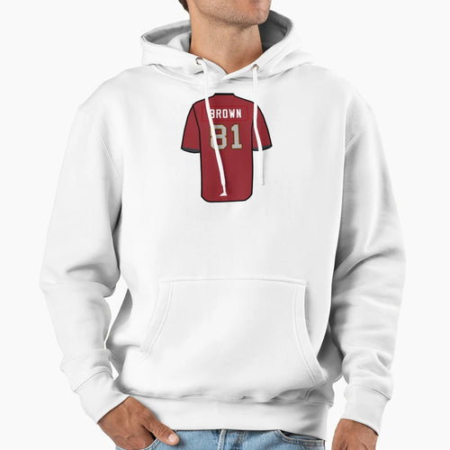 Antonio Brown Jersey Hoodie - Aesthetic Graphic for Adults - T-Shirt, Sweatshirt, Hoodie