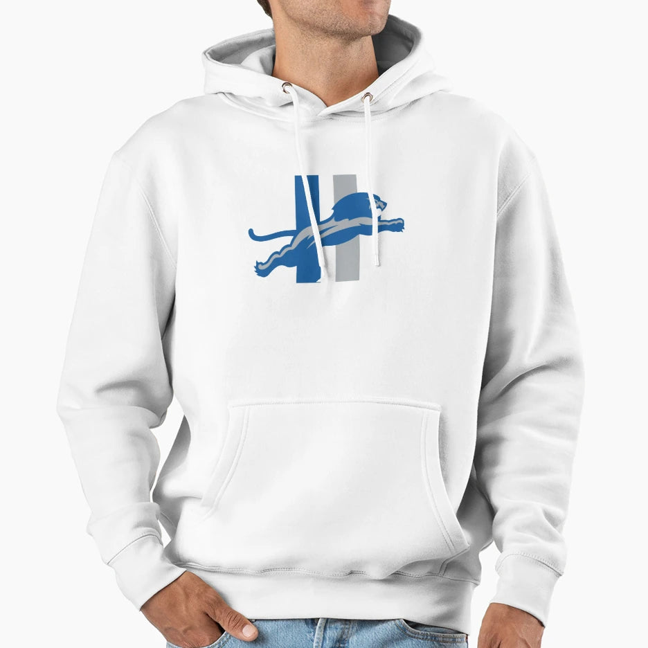 Detroit Logo Hoodie - Fun Novelty Design Men Women - T-Shirt, Sweatshirt, Hoodie