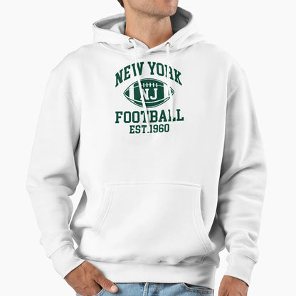 New York Football New Jersey Supporters Hoodie - Streetwear Style Men Women - T-Shirt, Sweatshirt, Hoodie