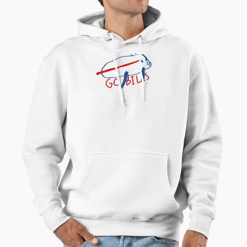 Drawing Go Bills T-Shirt - Fun Novelty Design Men Women - T-Shirt, Sweatshirt, Hoodie