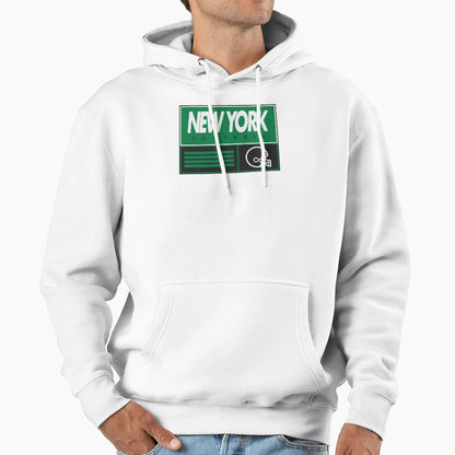 New York Football Hoodie - Fun Novelty Design Unisex - T-Shirt, Sweatshirt, Hoodie