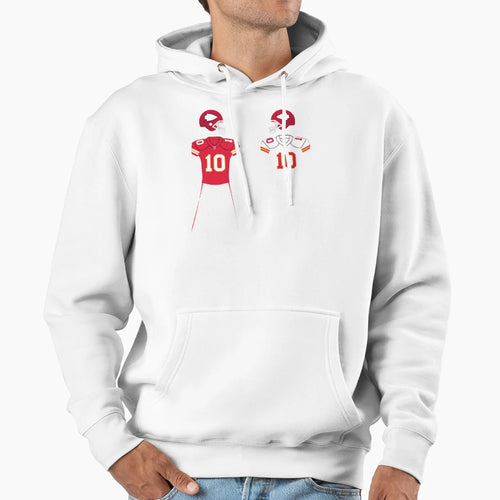 Current Uniform Is White And Red Hoodie - Unique Graphic Men Women - T-Shirt, Sweatshirt, Hoodie