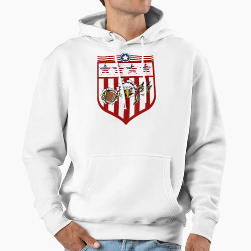Football Game Funny Hoodie - Minimalist Print for Adults - T-Shirt, Sweatshirt, Hoodie