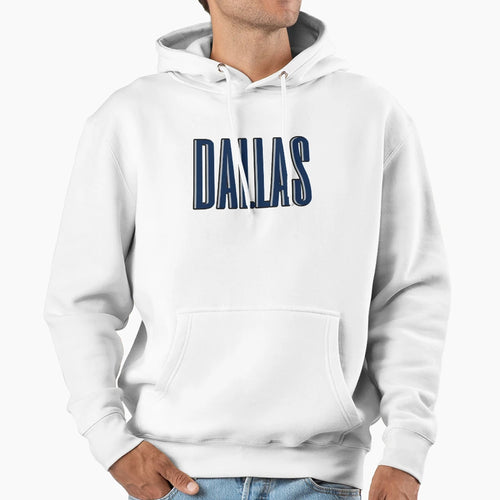Dallas Texas Hoodie - Minimalist Print Unisex - T-Shirt, Sweatshirt, Hoodie