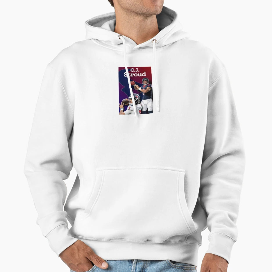 C J Stroud Hoodie - Graphic Print Unisex - T-Shirt, Sweatshirt, Hoodie