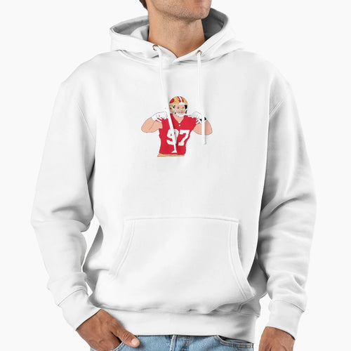 San Francisco 49Ers NB Hoodie - Minimalist Print Unisex - T-Shirt, Sweatshirt, Hoodie