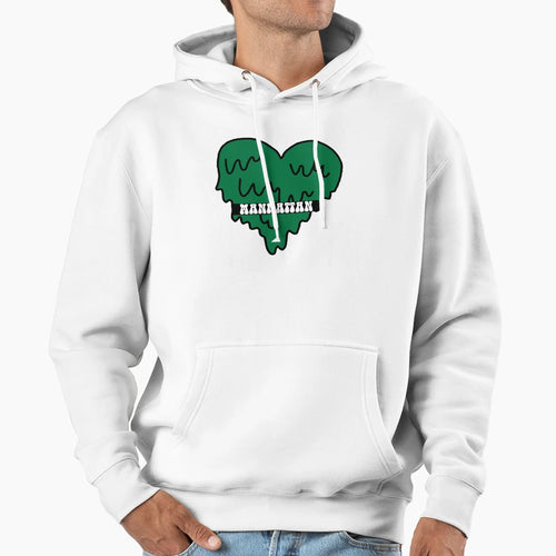 Manhattan College Heart Hoodie - Fun Novelty Design Men Women - T-Shirt, Sweatshirt, Hoodie