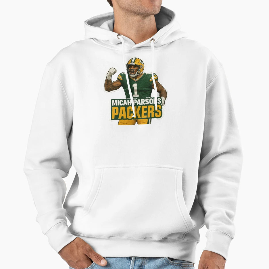 Micah Green Hoodie - Fun Novelty Design for Adults - T-Shirt, Sweatshirt, Hoodie