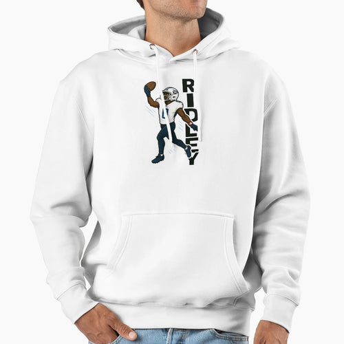Calvin Ridley Tennessee Titans Cartoon Hoodie - Minimalist Print Unisex - T-Shirt, Sweatshirt, Hoodie