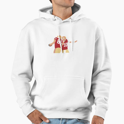 Jimmy G And GK Hoodie - Novelty Apparel for Adults - T-Shirt, Sweatshirt, Hoodie