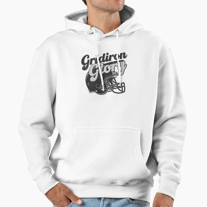 Gridiron Glory Football Hoodie - Casual Everyday Wear Unisex - T-Shirt, Sweatshirt, Hoodie