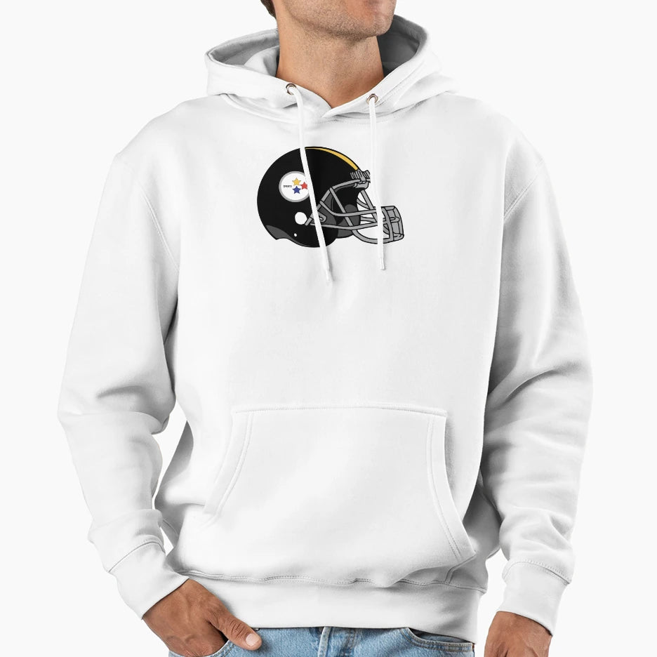 Hypocycloid Pittsburgh Sports Helmet Hoodie - Unique Graphic for Adults - T-Shirt, Sweatshirt, Hoodie