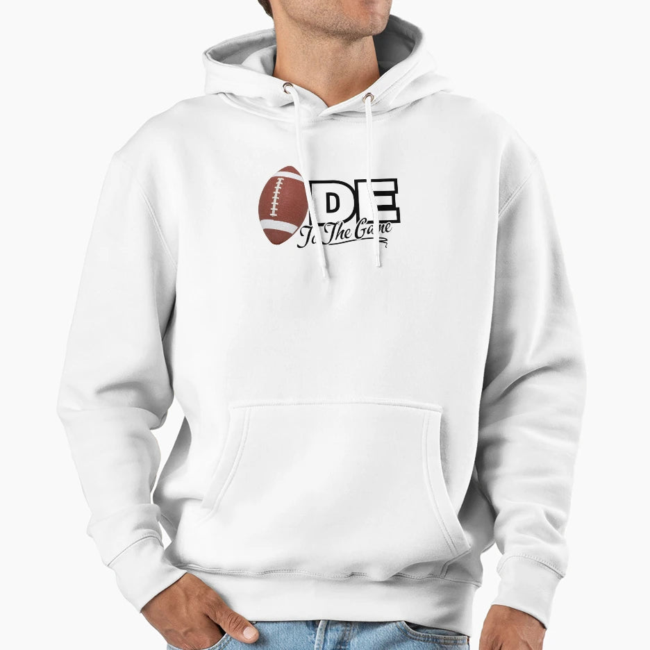 Ode To Game Football Hoodie - Graphic Print for Adults - T-Shirt, Sweatshirt, Hoodie
