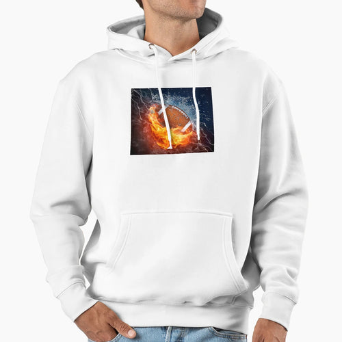 Football Wallpaper Hoodie - Trendy Graphic Unisex - T-Shirt, Sweatshirt, Hoodie