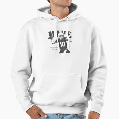 Drake Maye Patriots Football 90S Hoodie - Unique Graphic Unisex - T-Shirt, Sweatshirt, Hoodie