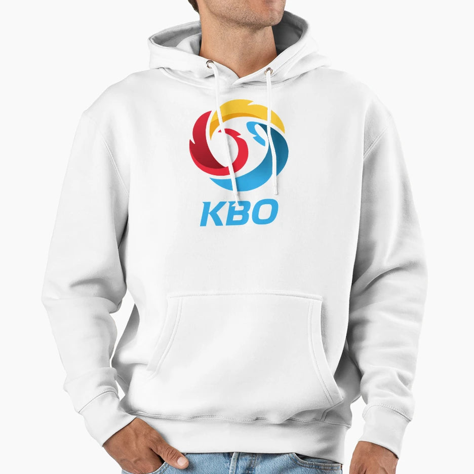 Kbo Logo Korean Baseball Hoodie - Aesthetic Graphic Men Women - T-Shirt, Sweatshirt, Hoodie