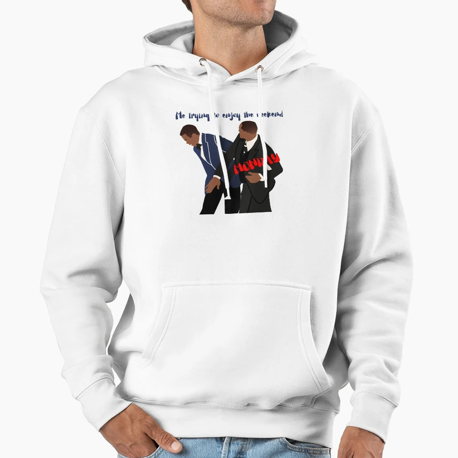 Will Smith Slaps Chris Rock Per My Hoodie - Graphic Print for Adults - T-Shirt, Sweatshirt, Hoodie