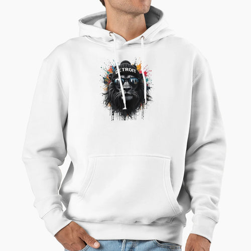 Detroit City Hoodie - Custom Art Print Unisex - T-Shirt, Sweatshirt, Hoodie