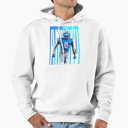 Lions Cornerback Terrion Arnold Hoodie - Fun Novelty Design Unisex - T-Shirt, Sweatshirt, Hoodie