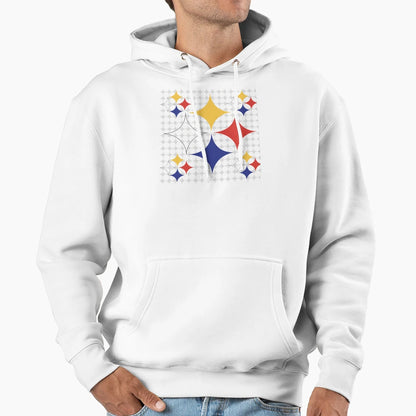 Hypocycloid Pittsburgh Sports Patterns Hoodie - Novelty Apparel Unisex - T-Shirt, Sweatshirt, Hoodie